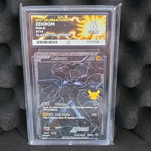 Ace 6 Pokémon Zekrom Celebrations 114/114 Full Art