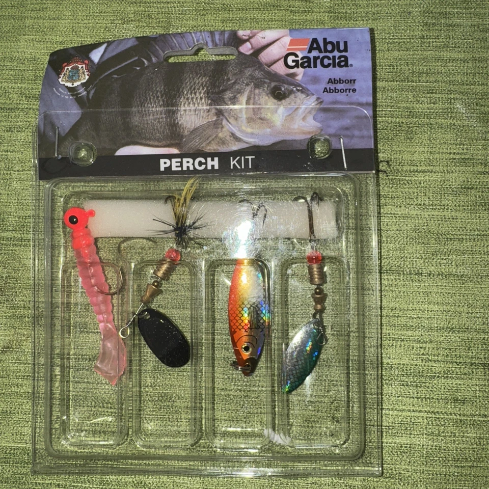 Abu Garcia Perch Barsch Kit 4 Pack Barsch Forelle Blinker Set
