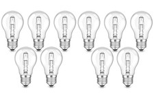 10 x LED Bulb 40W Warm White Dimmable 4.9W GLS Lights Screw E27 Equivalent 405LM