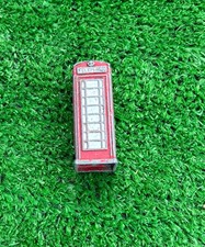 Vintage Dinky Toys Meccano No12c / 750 TELEPHONE BOX Red Unboxed