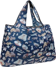 Unisex-Adult Eco-Friendly Large Nylon Reusable Shopping Bagreusable Shopping Bag