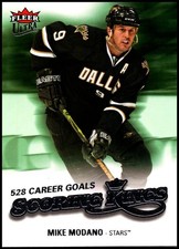 2008-09 UD Fleer Ultra #SK16 Mike Modano - Scoring Kings HOF FREE SHIPPING!