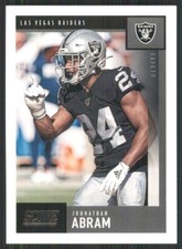 2020 Score #163 Johnathan Abram Las Vegas Raiders TW2401