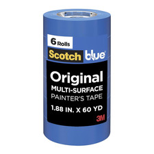 Scotchblue Original Multi-Surface Painters Tape, 2 Inch Wide 1.88 In. X 60 Yds