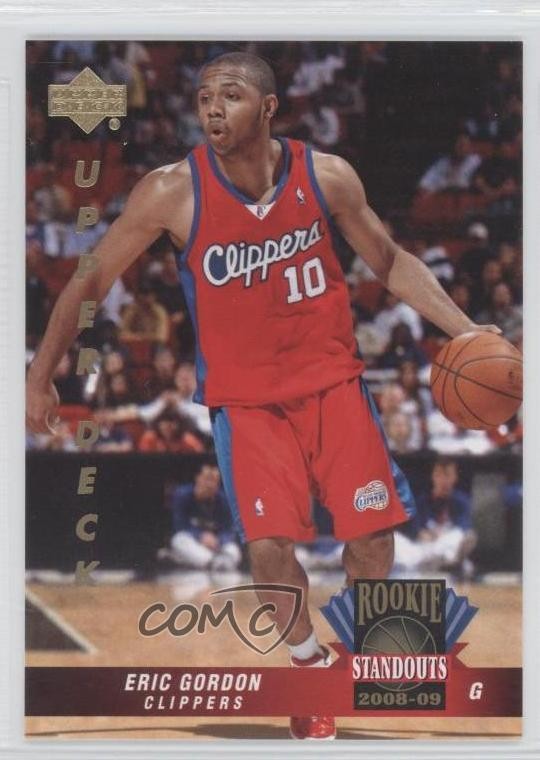 2008-09 Upper Deck Lineage Rookie Standouts Eric Gordon #RS-7 RC 0a1