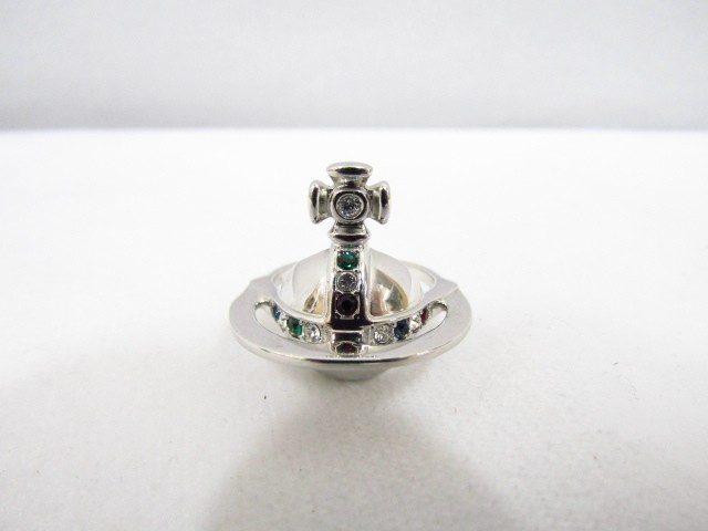 【関税込み】Vivienne Westwood シルバー Solid Orb リング Vivienne Westwood Solid Orb Ring Silver 925 XL Size 18 Body