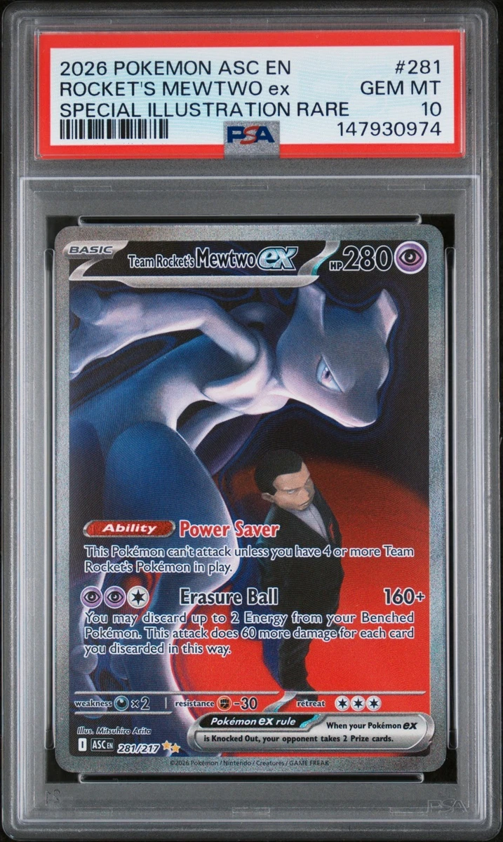 Team Rocket's Mewtwo Ex Pokémon TCG Cards for sale | eBay