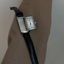 Retro Reverso Style Square Leather Quartz Watch – 2026 Slide Design 21mm gifts
