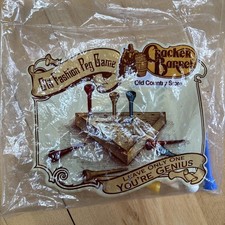 Cracker Barrel Wooden Triangle Peg Game Trave...