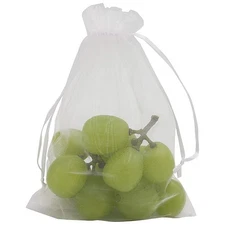 Versatile Drawstring Organza Bags 100pcs for Jewelry Gifts and Small Items