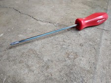 Snap On Hard Handle 1 Phillips Screwdriver Sddp61a Red Usa Snap On Hard Handle 1 Phillips Screwdriver Sddp61a Red Usa