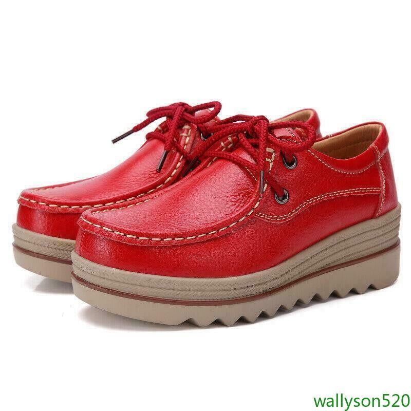 Oxfords Womens Round Toe Platform Thick Bottom Creeper Shoes Casual Loafers 2025