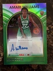 Amari Williams 2025-26 Topps NBA Hoops 89 auto Boston Celtics 89S-AW RC