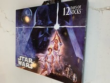 Star Wars 12 Days of Socks Advent Calendar Unisex Shoe Sizes 6 - 12 NEW