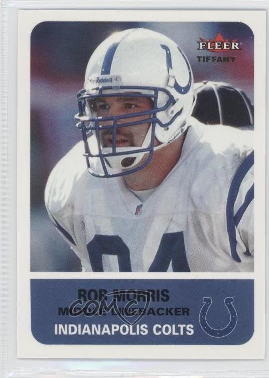 2002 Fleer Tradition Tiffany 21/225 Rob Morris #193 1g3