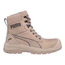 PUMA Safety Conquest Zip 7 Inch Electrical Composite Toe Work Mens Beige 63074