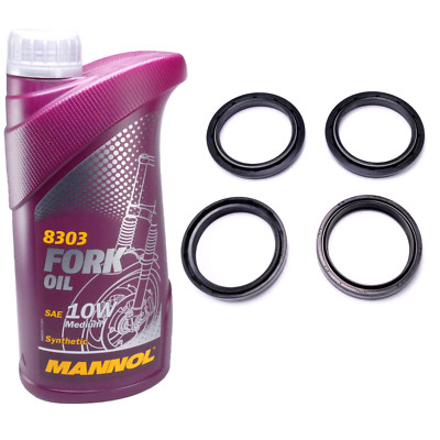 Gabelsimmerringe + ÖL Set für Aprilia Caponord 1200 Dorsoduro 1200 750