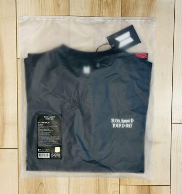 防弾少年団(BTS) - SUGA Agust D D-DAY  S/S T-SHIRT (Black) BTS SUGA [Agust D D-DAY Tour] S/S T-Shirt (Black) – KPOP2U_Unnie