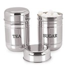 Stainless Steel Tea, Sugar Container Set, 800 ml US