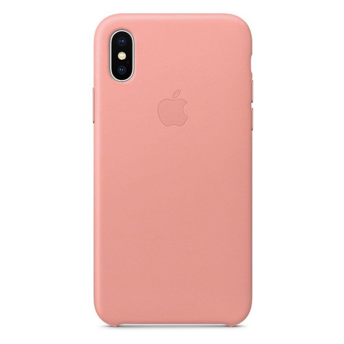 Véritable Apple IPHONE X Cuir Étui/Housse - Doux Rose - Neuf