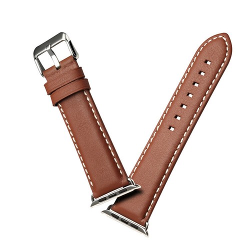Luxus Echtleder Schnalle Armbanduhr Band Armband Gürtel für Apple Watch Serie - Bild 17 von 31