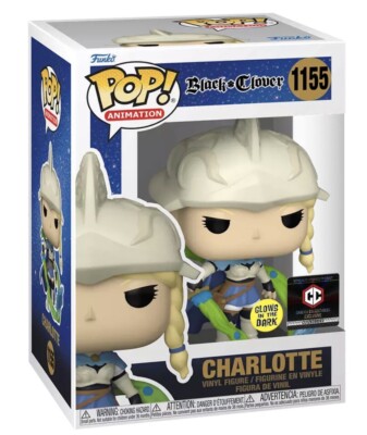 Funko POP Animation Charlotte (Charla) 1155 Black Clover Chalice (NEW IN BOX)