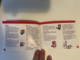 Super Mario Bros. 3 Nintendo NES Instruction Manual Booklet ONLY