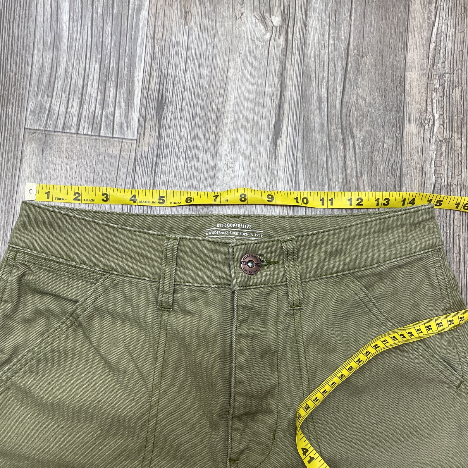 14/18 - Pantalon du poilu , en drap bleu horizon, renforcé au genou