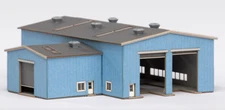 Archistories Z 102211 Intermediate Locomotive Facility KIT *BLUE* $0 SHIP USA