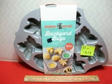 BRAND NEW NORDIC WARE BACKYARD BUGS MUFFIN PAN HEAVY CAST ALUMINUM MADE IN USA