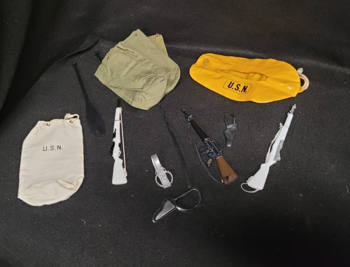 Vintage GI Joe Adventure Team Marine SOTW Accessories  **YOU PICK**