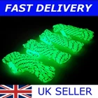 ?X4 GLOW IN THE DARK XL 4 Metre 4mm Guy Line Ropes Tent Camping Rope Awning