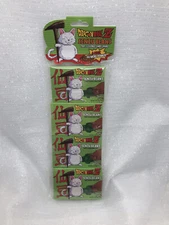 Dragonball Z Senzu Beans Candy Fruit Flavored DBZ Candy Sours 4 pack NEW SEALED