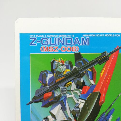 Z-GUNDAM MSZ-006 Mobile Suit GUNDAM magnet card animation BANDAI | eBay