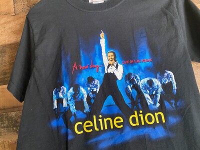 その他ブランド / celine dion/A New Day Live Tee Celine Dion A New Day T-Shirt VTG Y2K Concert Adult Small Las