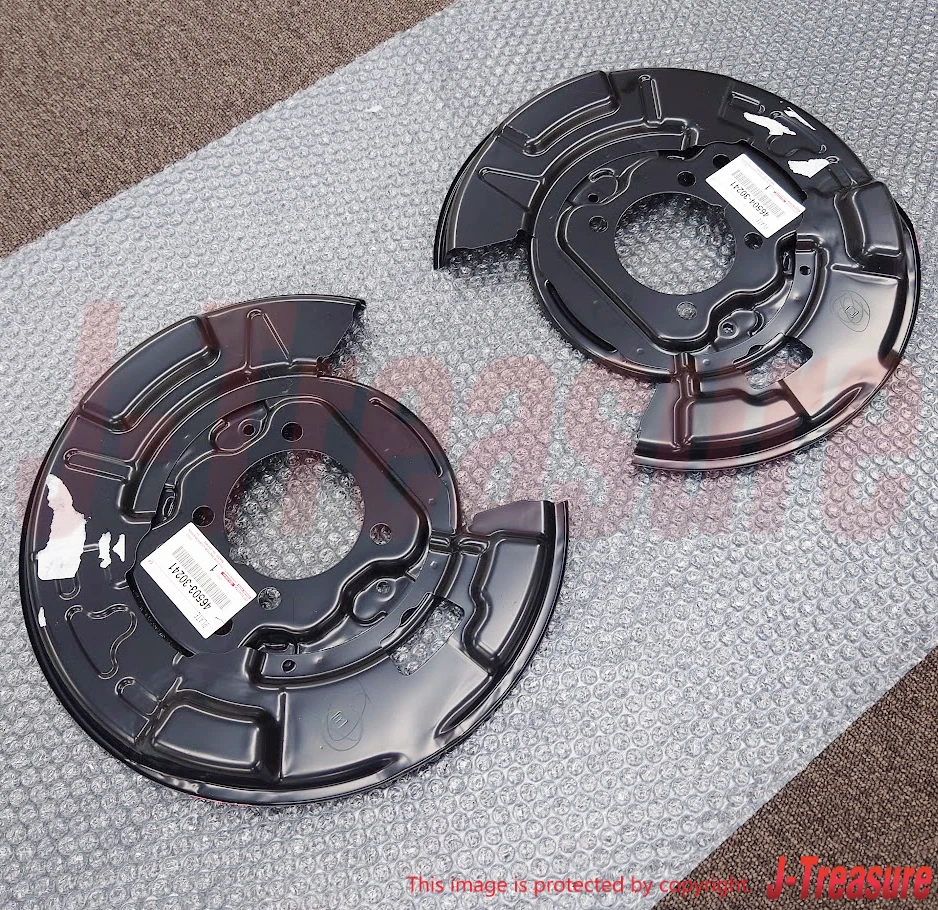 TOYOTA LEXUS GS350 GRS19# 07-11 Juego de placa de freno de estacionamiento genuina derecha y derecha OEM Foto 4 de 4