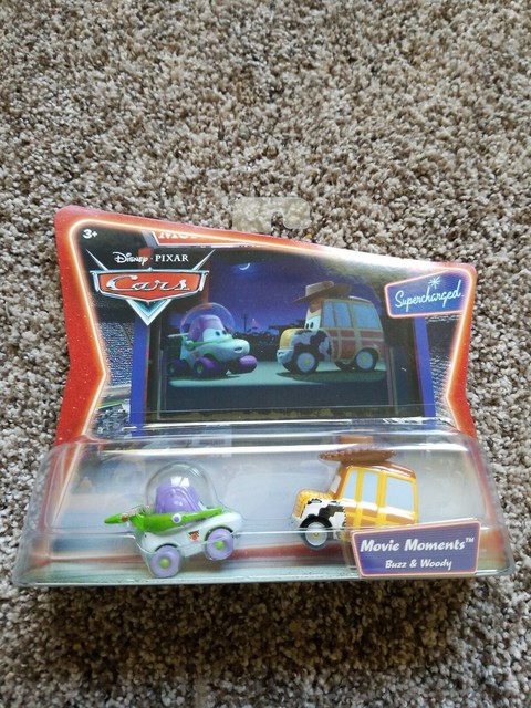 cars movie moments buzz & woody