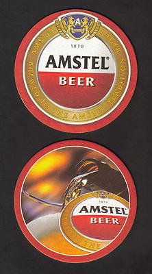 BD - Bierdeckel-Coaster, Amstel - Bier , Amsterdam , Niederlande
