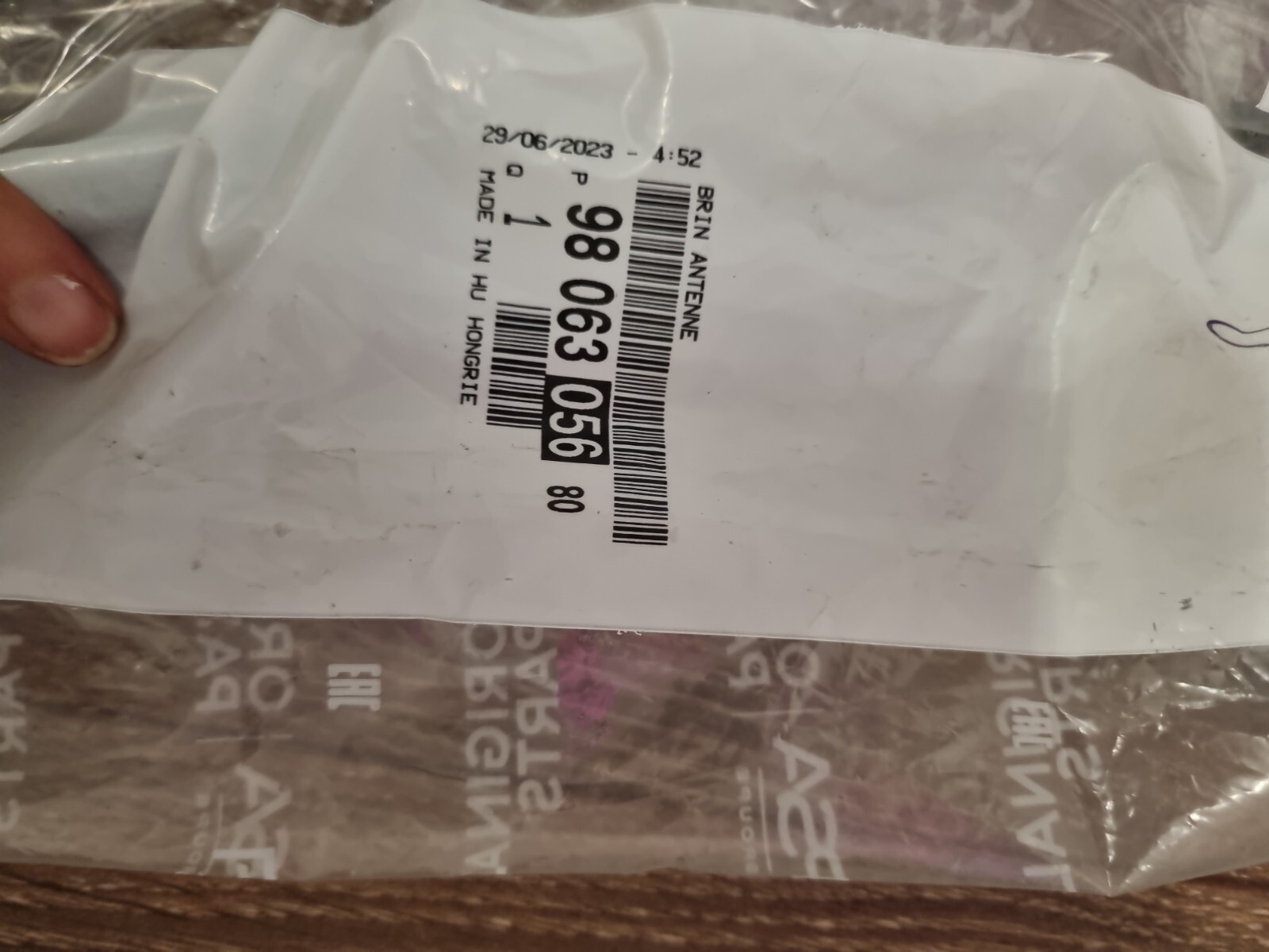 Genuine Peugeot CITROEN Radio Aerial Antenna Mast 9806305680 for 