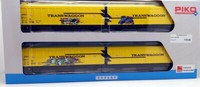 Piko Pssh 58298 Set GroßRaumschiebewandwagen Blau/Gelb Tw Vi 1:87(H0) Neu/Ovp