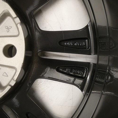 MITSUBISHI L200 GREY 18" DIAMOND CUT ALLOY WHEEL RIM 7.5J OEM 4250F64 GENUINE X1 - Picture 13 of 15