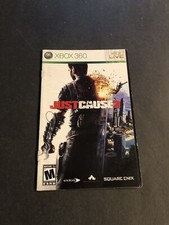 just cause 2 xbox 360 Manual Only