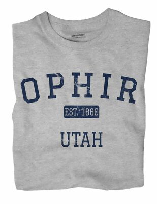 Ophir Utah UT T-Shirt EST