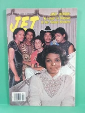 Young JANET JACKSON 5 Michael Vtg Black Americana JET Magazine October 25 1982