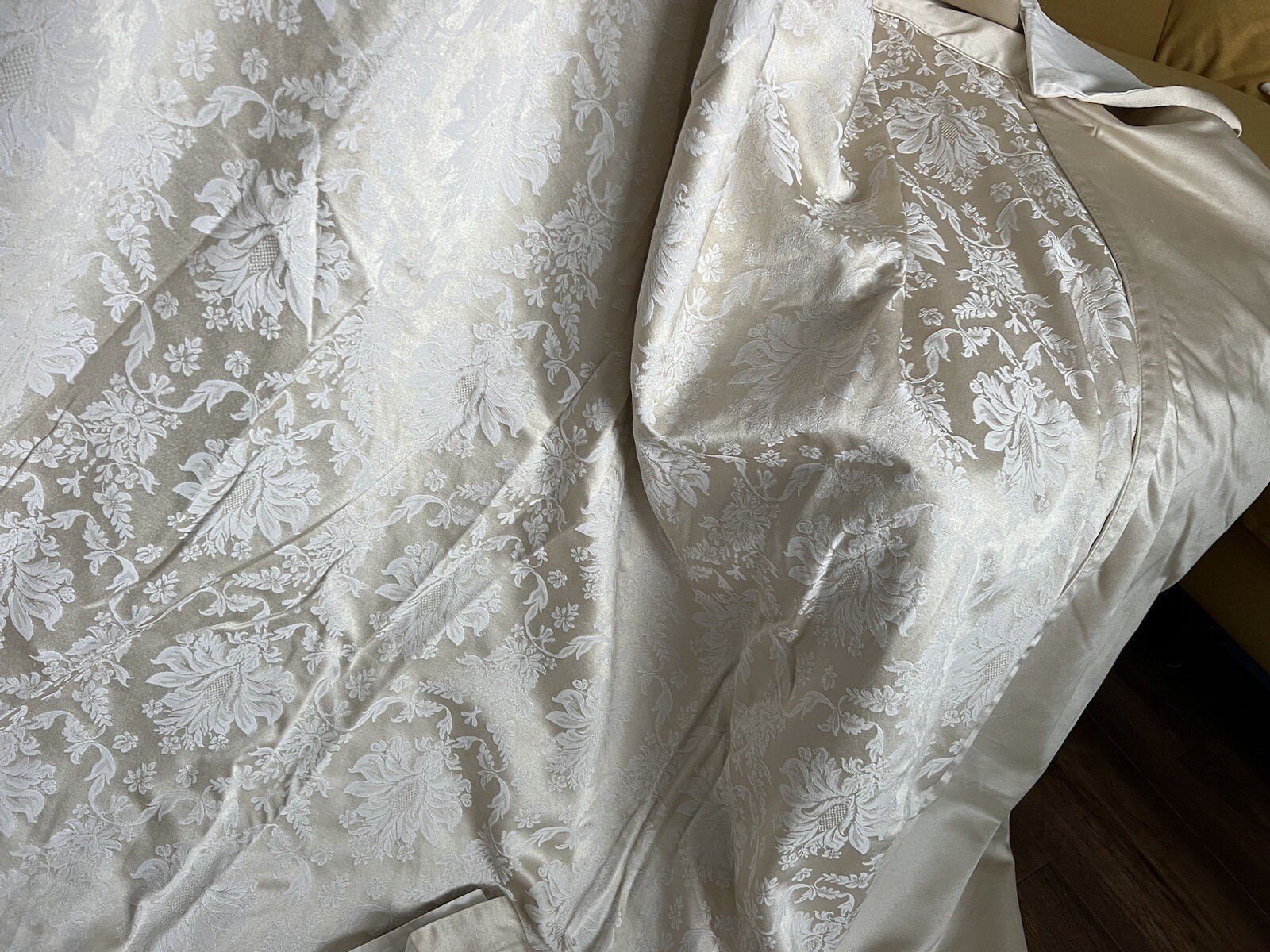 Dorma Dunelm Damask King Bedding Set Duvet Cover 207 x 228 cm & Pillow