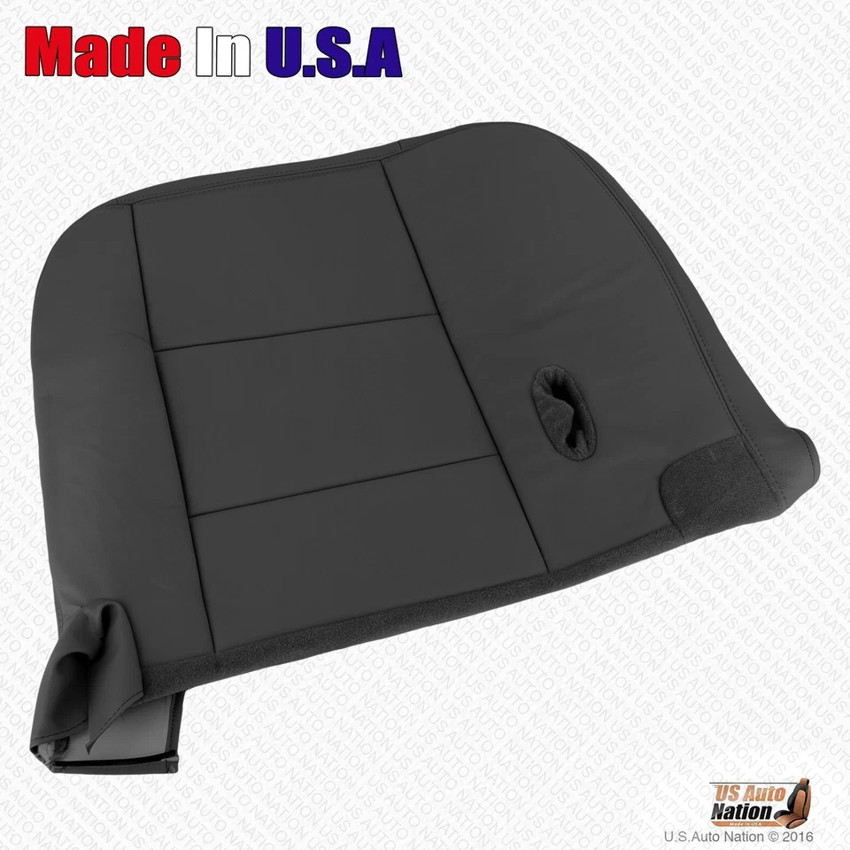 Ford Crown Victoria 2003 2004 2005 cubierta inferior de cuero negra para conductor y pasajero Foto 2 de 4