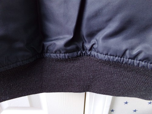Quilted BOMBER Jacket 4/5 Boys Old Navy Solid Black Full Zip Lined FALL Classic - Picture 22 of 22