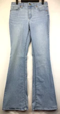 Universal Thread Jeans - Womens Size 8 - Blue High Rise Flare Light Wash (2917)