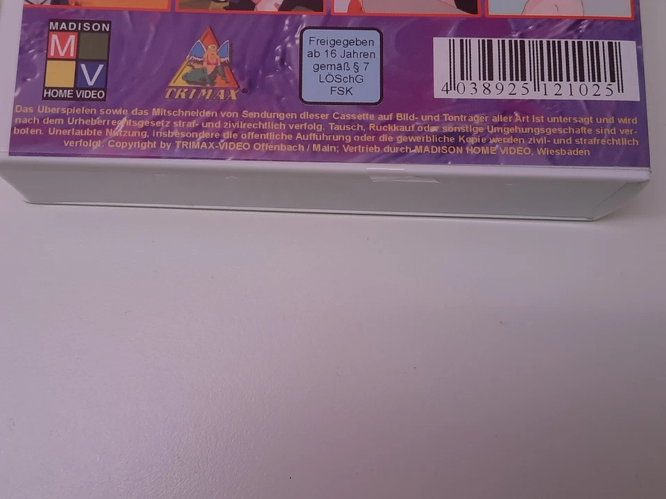 V1s1onary Vol. 1 1995 VHS German PAL Trimax / Madison Video Anime Manga - Bild 2 von 4