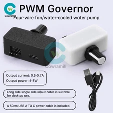Mini PWM Speed Controller 4Pin Fan Governor Type-C USB Power Supply DIY Cooling